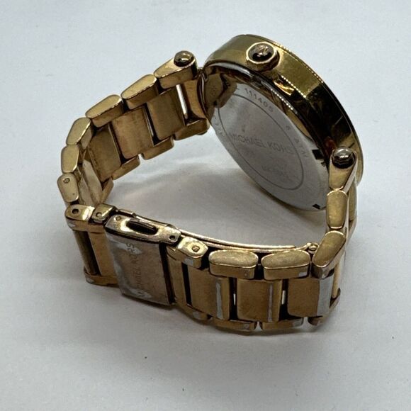 Michael Kors Parker MK5865 Women Rose Gold Analog Dial Quartz Wrist Watch JNA407 - Picture 10 of 11